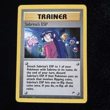 Sabrina's ESP  Uncommon Gym Heroes 117/132 NM