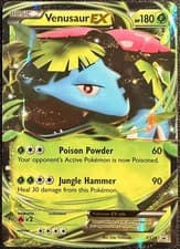 Pokemon TCG Venusaur EX XY Black Star Promo #XY28