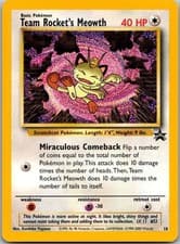 Team Rocket's Meowth Promo WoTC Promo 18/53 NM