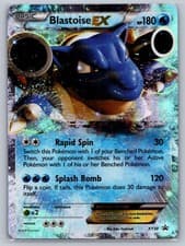 Blastoise EX XY30 Holo Promo XY Promo Pokemon Card Holo Moderately Played
