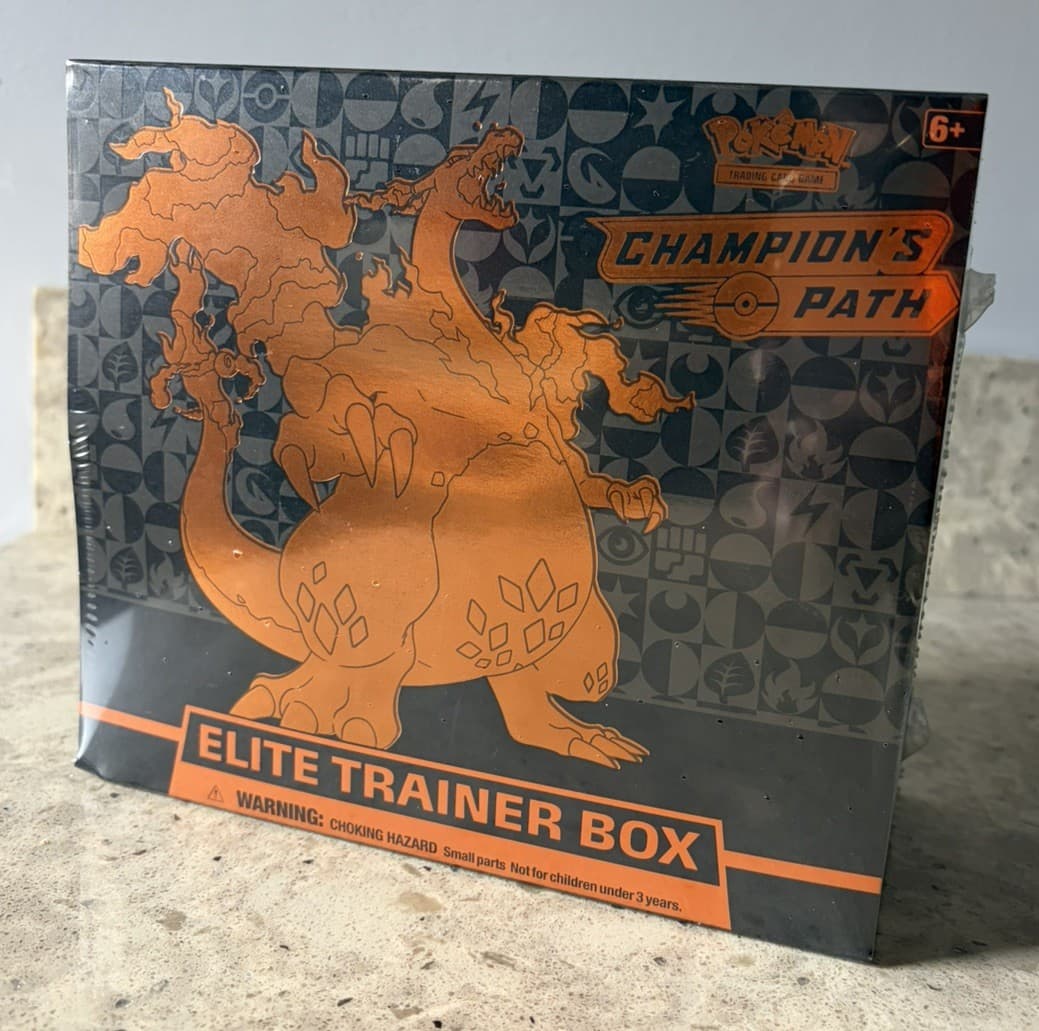 BRAND NEW & SEALED Pokemon TCG Champion’s Path Elite Trainer Box - Read Desc