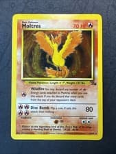 Moltres 12/62 Fossil Holo Pokemon