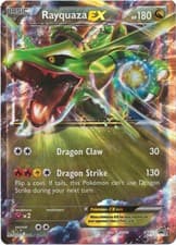 Rayquaza EX - XY73 - Power Beyond Tin Promo - Holo DMG, English Pokemon Promos
