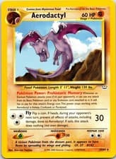 Aerodactyl Rare Neo Revelation 15/64 LP