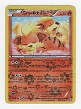 Growlithe RC4/RC25 Holo Legendary Treasures: Radiant Collection Pokemon LP
