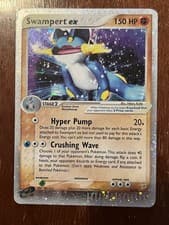 Swampert ex 95/95 2004 Pokemon Team Magma vs Team Aqua DMG