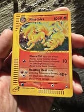 Pokemon TCG Card Ninetales H19/H32 Holo Rare Aquapolis English