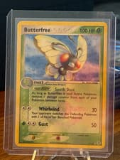 Pokémon TCG Butterfree 2/112 EX FireRed & LeafGreen Holo Rare 2004 100 HP
