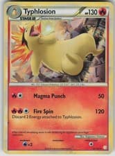 Pokemon TCG Typhlosion - 32/123 (Cracked Ice Holo) Holo Rare Deck Exclusives 032