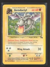 Pokemon 1999 Fossil Aerodactyl #1/62