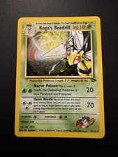 POKÉMON TCG KOGAS BEEDRILL 9/132 GYM CHALLENGE HOLO RARE!!
