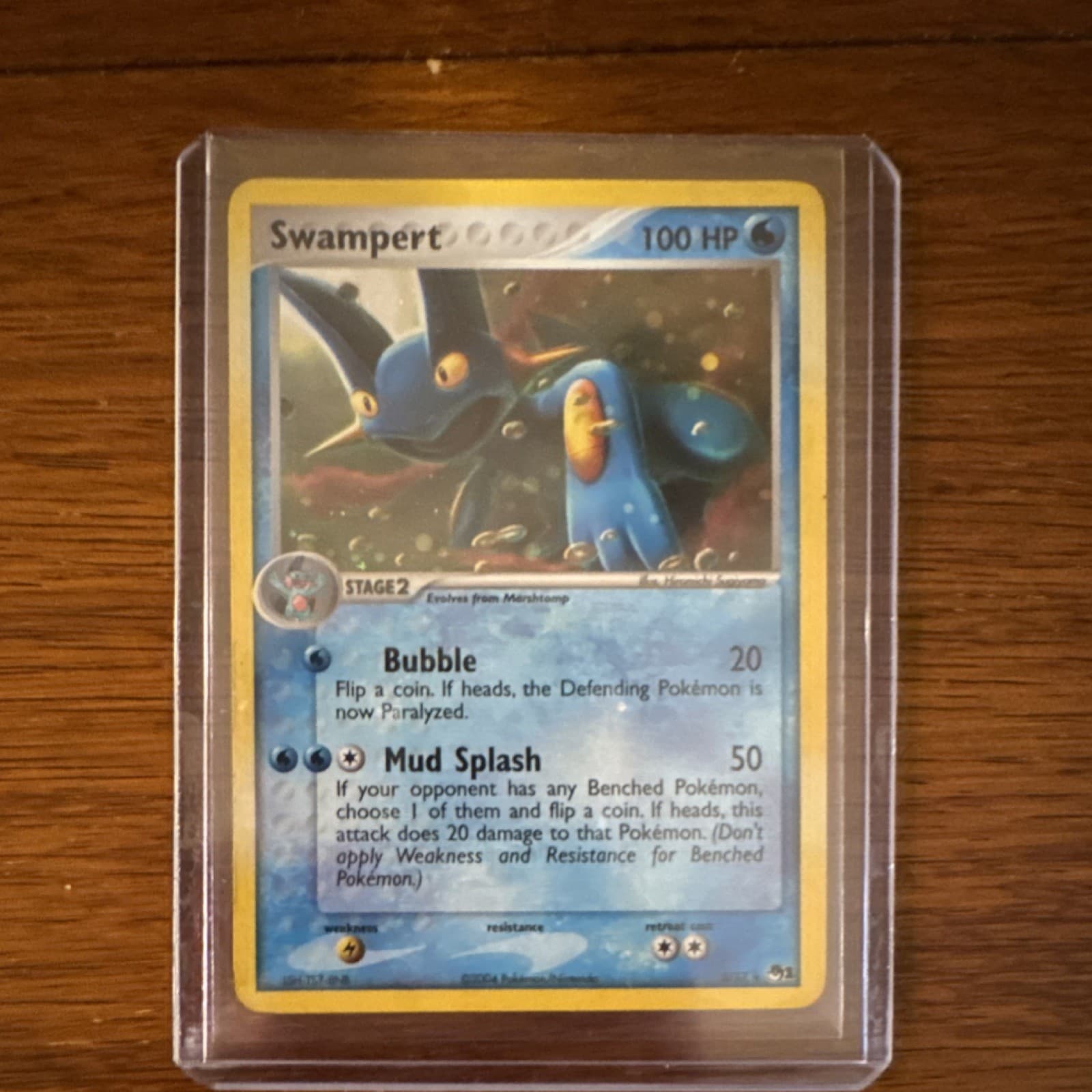 Pokémon Swampert 005/017 POP Series 1 Holo Rare Stage 2 100 HP English