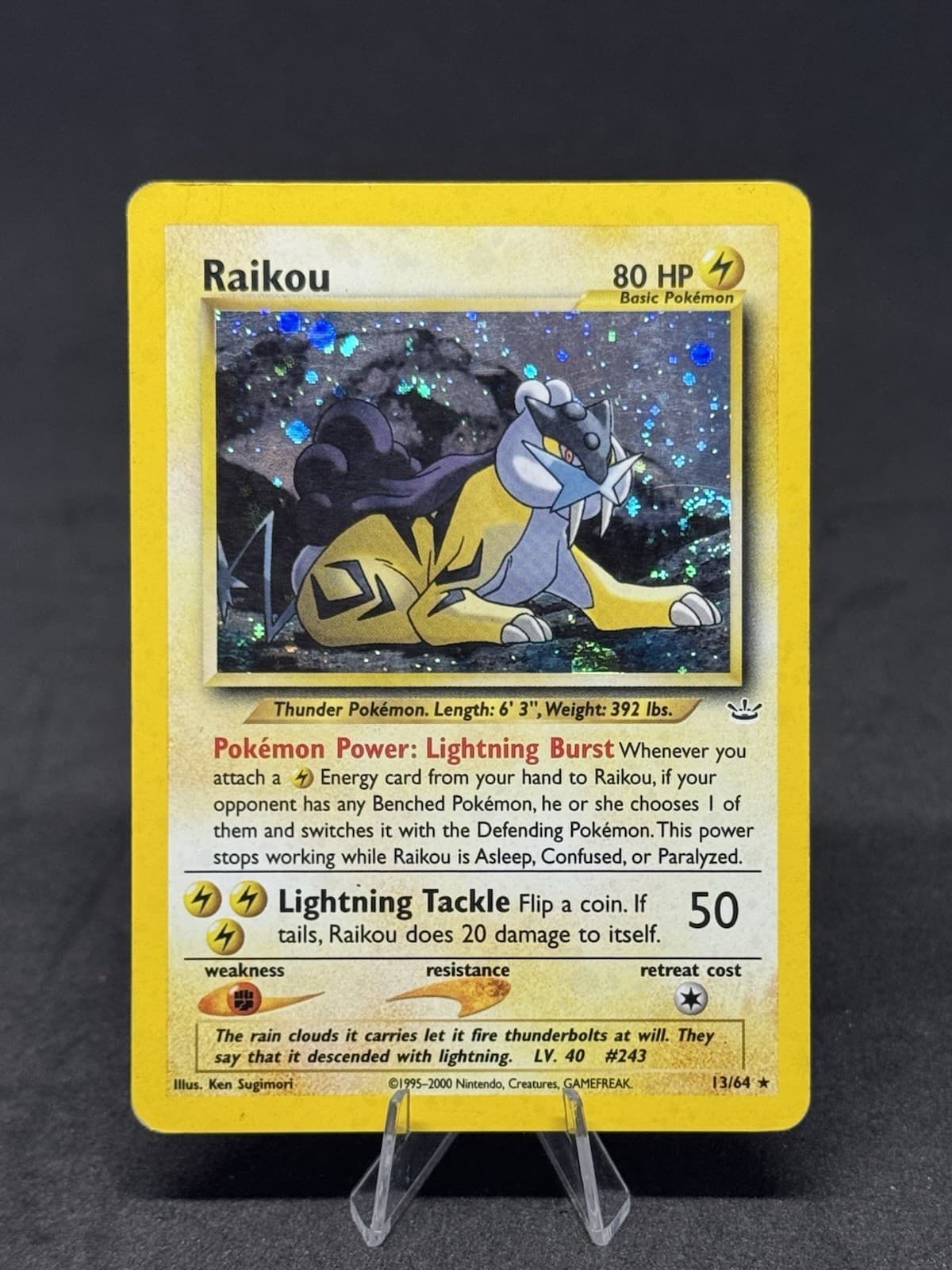 Raikou 13/64 Neo Revelation Holo