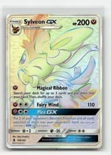 Sylveon GX (Secret) 158/145 SM - Guardians Rising Holofoil Pokemon