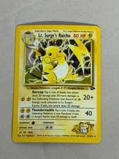 Pokemon Lt. Surge's Raichu Gym Challenge 11/132