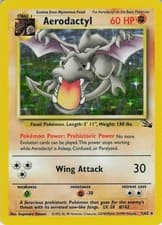 Aerodactyl (1) Holo Rare Fossil 01/62 LP Kagemaru Himeno