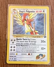 Koga's Pidgeotto 27/132 Gym Challenge Regular
