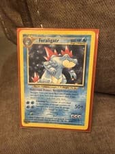 Feraligatr 4/111 Neo Genesis Unlimited Holo Rare Vintage Pokemon LP