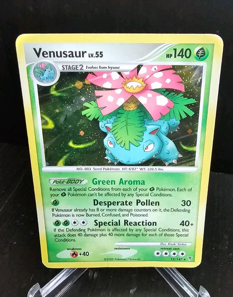 Venusaur Supreme Victors 13/147 Holo Rare 2009 Pokémon TCG