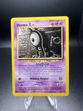 Unown A 33/75 Rare - Neo Discovery Pokemon Card VLP