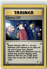 Sabrina's ESP Uncommon Gym Heroes 117/132 Unlimited NM