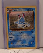 Pokémon Card Azumarill 2/111 Neo Genesis Holo LP