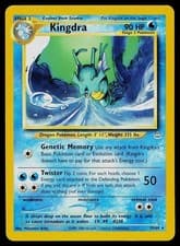 Pokemon Card Neo Revelation Kingdra 19/64 Rare