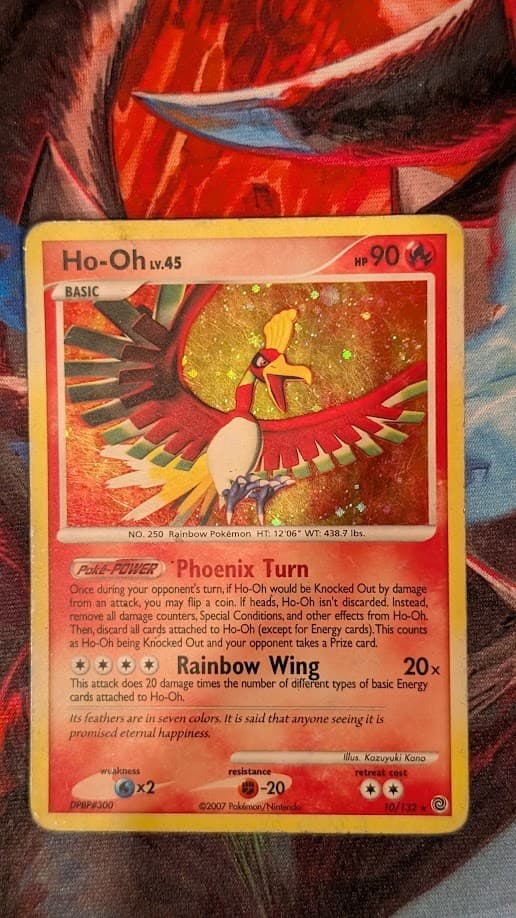 Ho-Oh 10/132 Secret Wonders Holo Rare