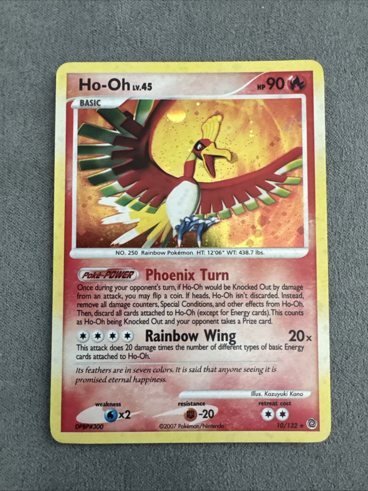Ho-Oh 10/132 Secret Wonders Holo