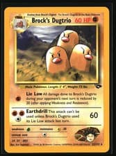 Brock's Dugtrio Rare Gym Challenge 022/132 LP