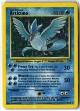2002 Articuno ⭐️ 2/110 Holo Rare Legendary Collection Pokemon MP Crease