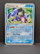 Swampert ex 98/100 Crystal Guardians Holo Rare Pokemon TCG Nintendo