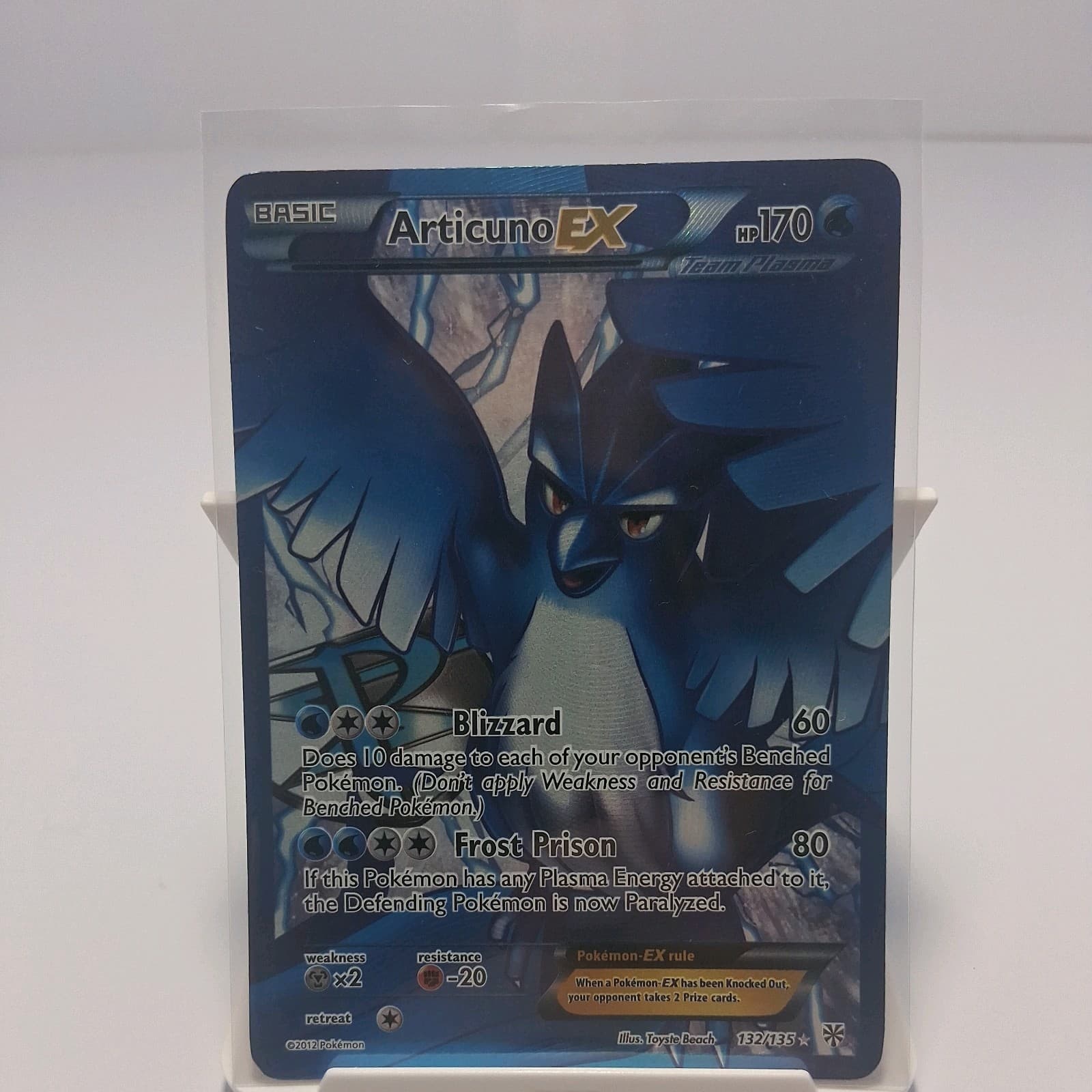 Articuno EX (Team Plasma) (132 Full Art) 132/135 Plasma Storm Holo
