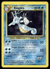 Kingdra 8/111 Holo Rare Neo Genesis Pokemon Unlimited Holo Near Mint