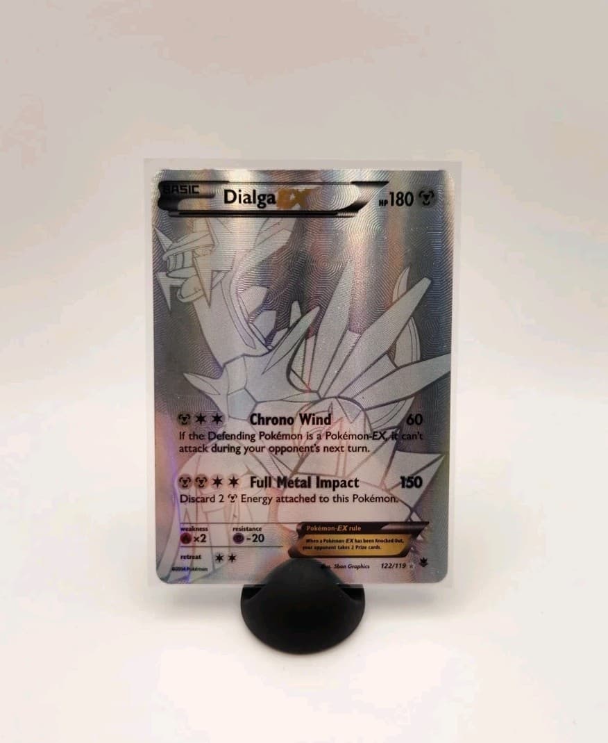 Dialga EX (122 Secret Rare) 122/119 XY - Phantom Forces Holo MP