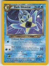 Pokemon TCG Dark Omastar Rare Neo Destiny 019/105
