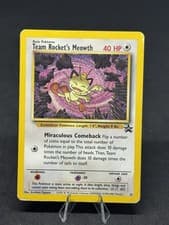 Team Rocket's Meowth 18/53 Wotc Promo Regular