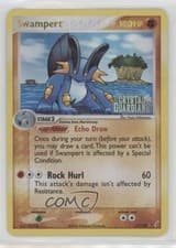 Swampert Reverse Foil Pokémon EX Crystal Guardians #27 2006