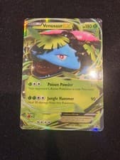 Pokemon TCG Venusaur EX Black Star Promo XY28 Ultra Holo Promo Card MP/LP