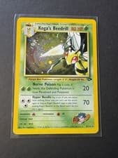 Koga's Beedrill 9/132 Pokemon Gym Challenge Rare Holo