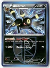 Umbreon 64/116 Rare Deck Exclusives Pokemon Lightly Played