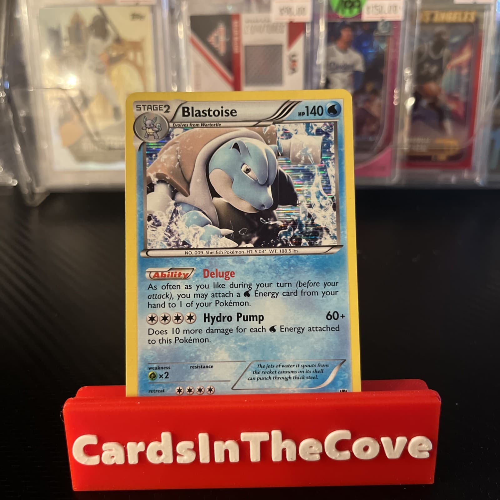Blastoise 16/101 Holo Rare Plasma Blast LP