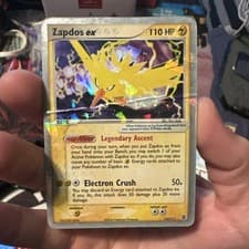 Zapdos EX - 116/112 - Pokemon Ex FireRed LeafGreen Ultra Rare HP / DMG