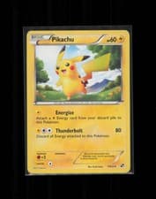 Pikachu 115/114 Secret Rare Black and White HP Holo Lightning 2011 Kouki Saitou