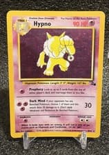 Pokémon TCG Fossil Vintage Hypno 8/62 Holo Rare WOTC LP