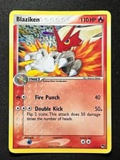Blaziken 1/17 POP Series 1 Holo Rare Lightly Played 2006 Pokémon TCG