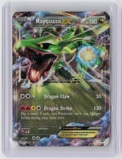 XY Promos #XY73 Rayquaza EX (XY73) Damaged