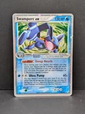 Swampert ex 98/100 Crystal Guardians Holo Rare Pokemon TCG Nintendo MP