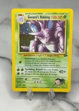 Giovanni's Nidoking Holo Gym Challenge 7/132 Pokemon Card Near Mint