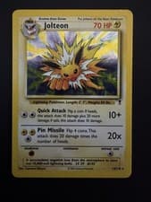 Pokemon TCG Vintage Jolteon 14/110 [MP] Legendary Collection Holo Rare 2002